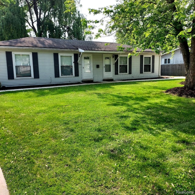 630 Aldrich St, Linden, MI 48451 - view of ranch-style house