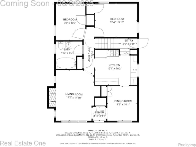21167 Lancaster St, Grosse Pointe Woods, MI 48225 - property floor plan