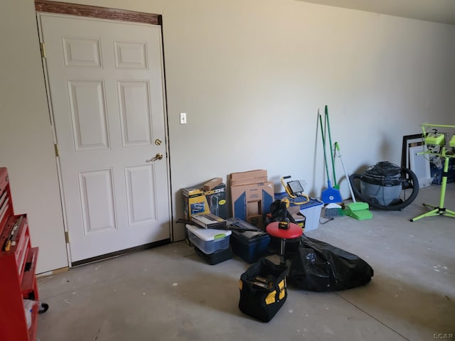 1577 Benner Hwy, Clayton, MI 49235 - view of garage