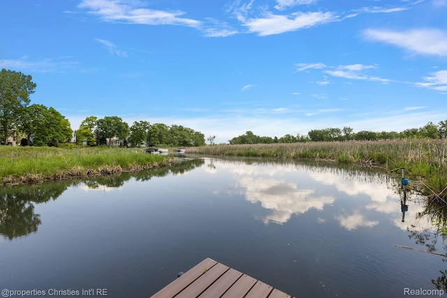 1707 Mountain Ash Dr, West Bloomfield, MI 48324 - dock featuring a water view