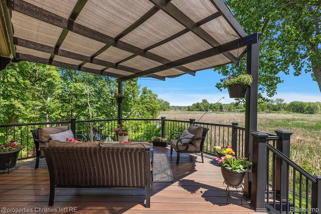 1707 Mountain Ash Dr, West Bloomfield, MI 48324 - deck with outdoor lounge area