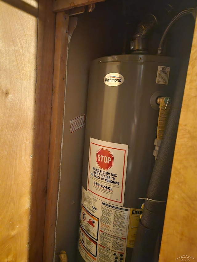 1610 Sunburst St, Grawn, MI 49637 - utilities with gas water heater