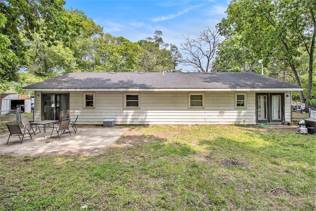 236 Mary St, Plainwell, MI 49080 - rear view of house with a patio area