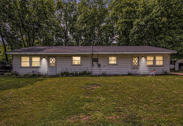 236 Mary St, Plainwell, MI 49080 - view of front facade with a front yard