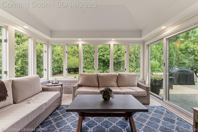 457 N Cranbrook Rd, Bloomfield Hills, MI 48301 - sunroom featuring healthy amount of natural light and recessed lighting