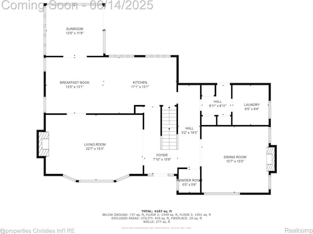 457 N Cranbrook Rd, Bloomfield Hills, MI 48301 - view of room layout