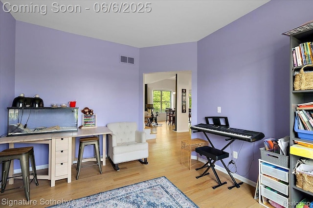 871 Wynstone Cir S, Oakland, MI 48363 - office area with wood finished floors and baseboards