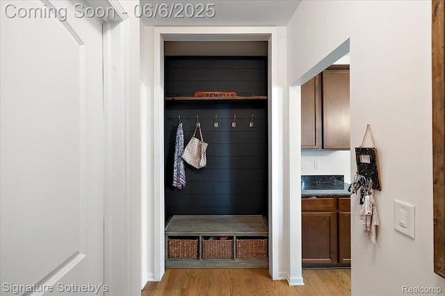 871 Wynstone Cir S, Oakland, MI 48363 - mudroom featuring light wood-style floors