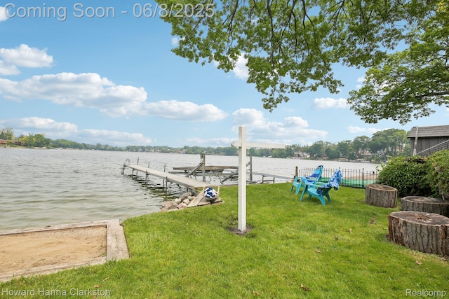 2734 Silverside Rd, Waterford, MI 48328 - dock with a water view