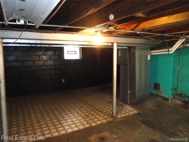 17127 Griggs St, Detroit, MI 48221 - below grade area featuring tile patterned floors