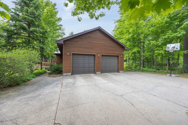 4300 Holton-Duck Lake Rd, Twin Lake, MI 49457 - view of garage