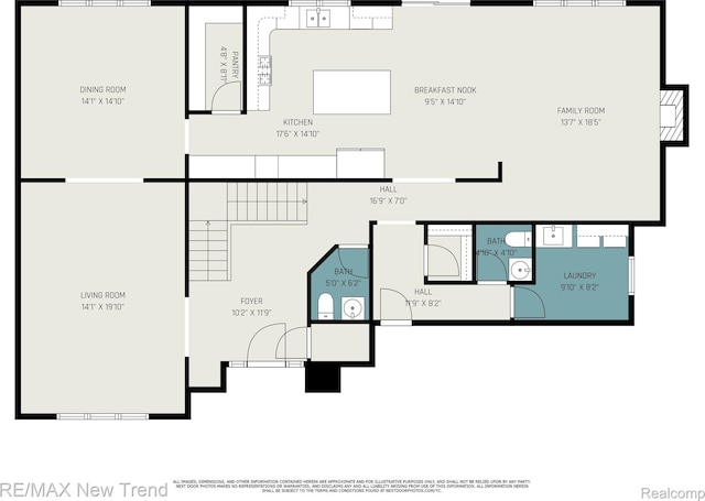 2337 Horseshoe Dr, West Bloomfield, MI 48322 - property floor plan
