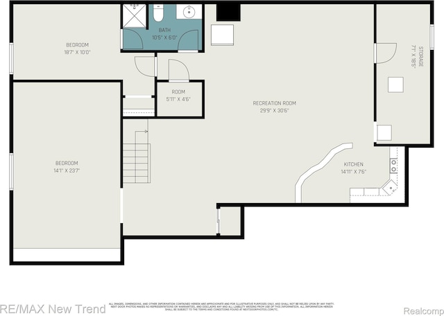 2337 Horseshoe Dr, West Bloomfield, MI 48322 - property floor plan