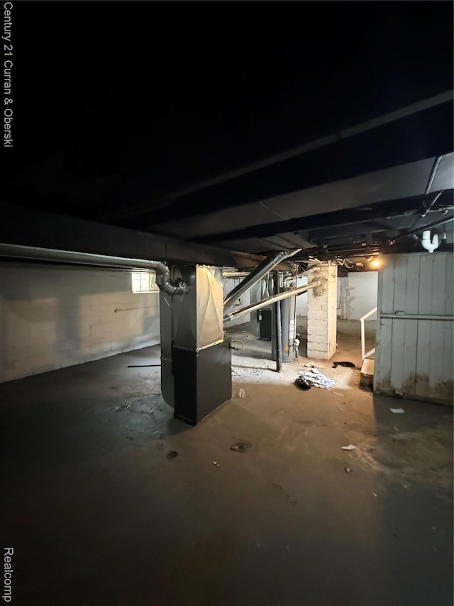 11647 Cascade St, Detroit, MI 48204 - basement with heating unit