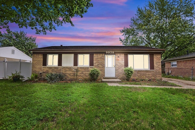 9939 Hamilton St, Michigan, MI 48111 - ranch-style house with brick siding