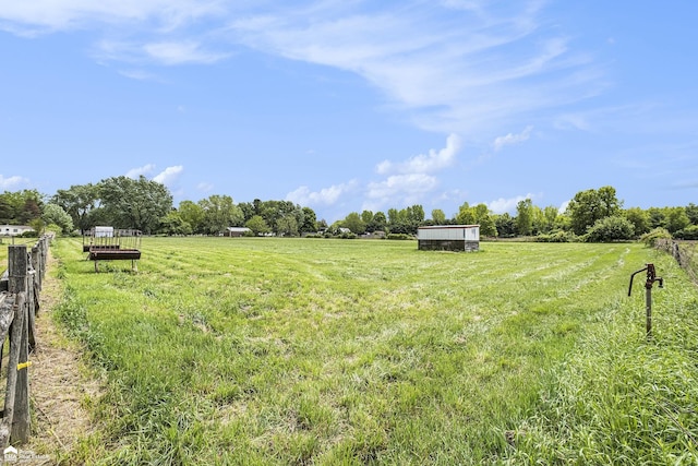 10207 Frances Rd, Flushing, MI 48433 - view of yard with a rural view