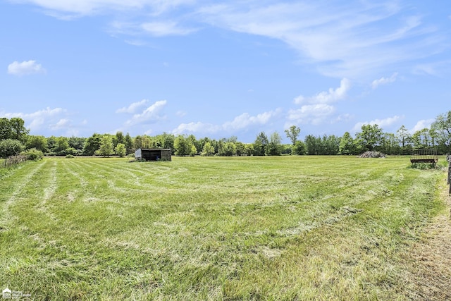 10207 Frances Rd, Flushing, MI 48433 - view of grassy yard with a view of rural / pastoral area