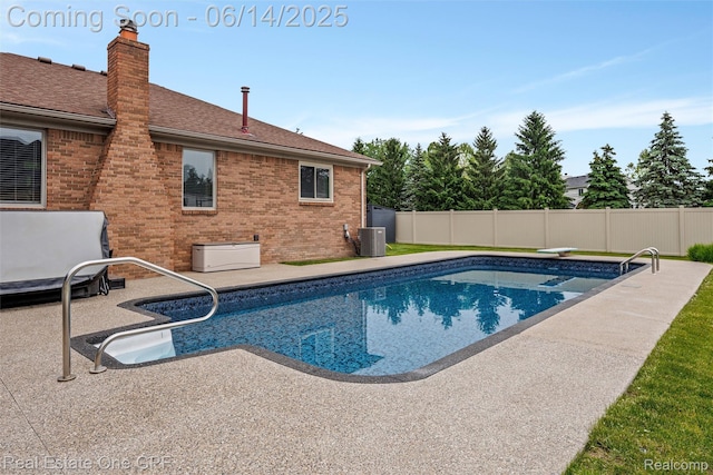 52657 Creekside Dr, Chesterfield, MI 48047 - view of swimming pool with a patio area and a fenced backyard