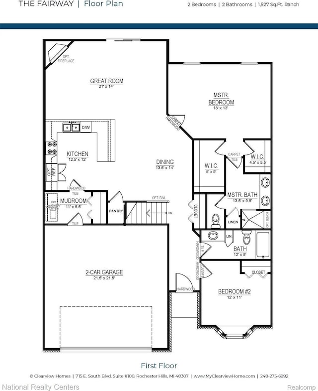 251 Devonshire Dr Unit 1, Lapeer, MI 48446 - property floor plan