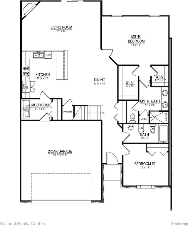 251 Devonshire Dr Unit 1, Lapeer, MI 48446 - view of floor plan / room layout