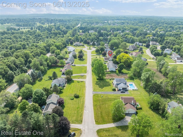 8907 Mccoll Side Rd, Brighton, MI 48116 - aerial view of residential area