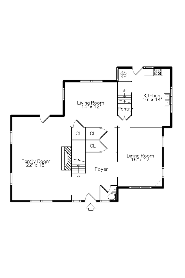 2430 Geddes Ave, Ann Arbor, MI 48104 - floor plan / room layout