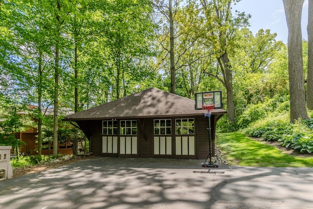 2430 Geddes Ave, Ann Arbor, MI 48104 - view of patio / terrace with an outdoor structure