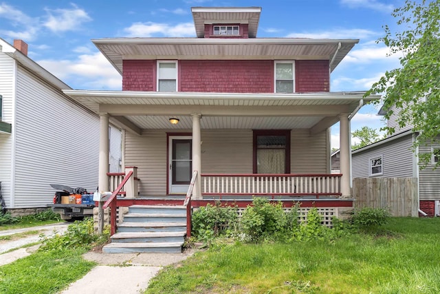 707 Glenwood Ave, Port Huron, MI 48060 - traditional style home with a porch