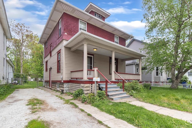 707 Glenwood Ave, Port Huron, MI 48060 - traditional style home with covered porch