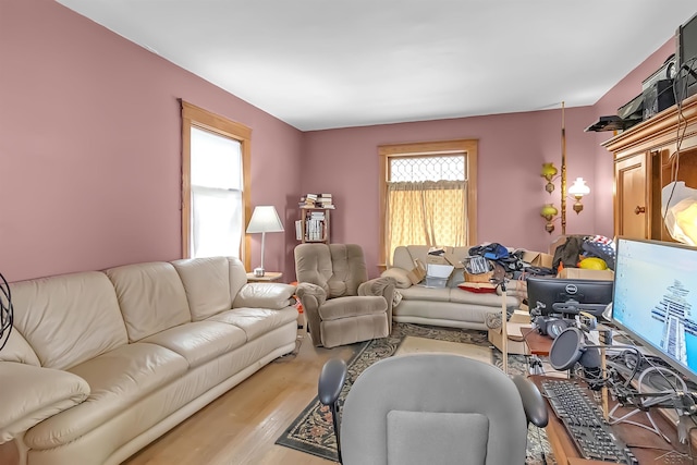 707 Glenwood Ave, Port Huron, MI 48060 - living room featuring wood finished floors