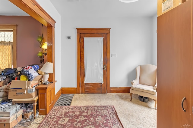 707 Glenwood Ave, Port Huron, MI 48060 - foyer entrance with baseboards