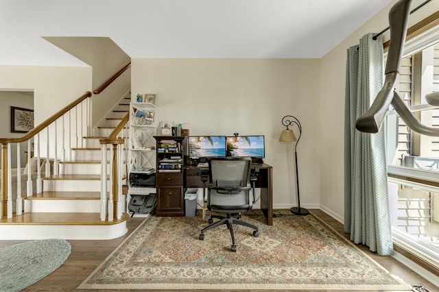 175 Templar Ave, Pinckney, MI 48169 - office area with wood finished floors and baseboards