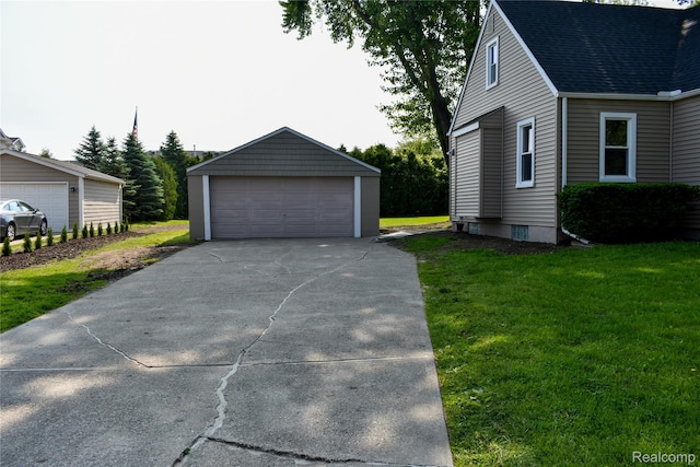 3434 Durham Rd, Clawson, MI 48073 - view of detached garage