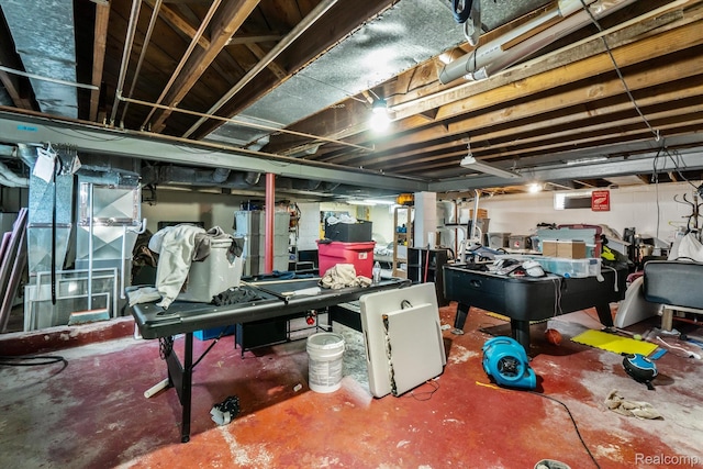 1250 W Thompson Rd, Fenton, MI 48430 - view of unfinished basement