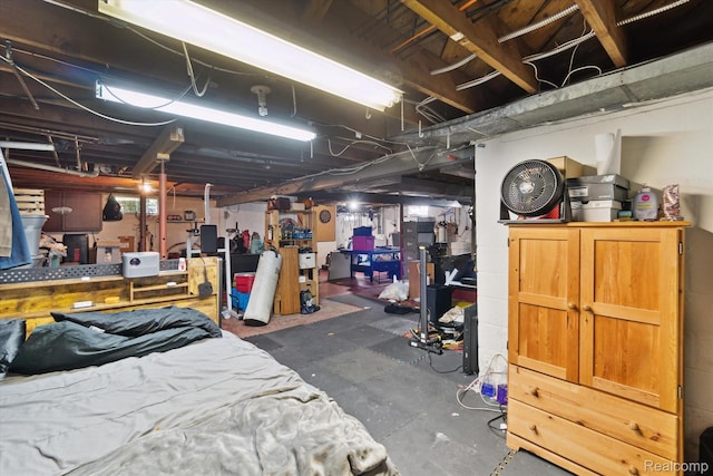 1250 W Thompson Rd, Fenton, MI 48430 - view of unfinished basement