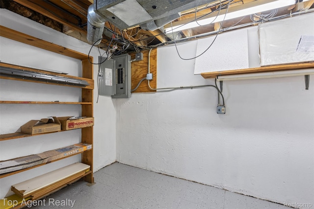 32532 Steinhauer St, Westland, MI 48186 - unfinished basement with electric panel
