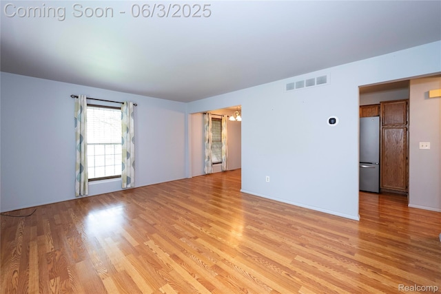 35485 Stillmeadow Ln, Clinton Township, MI 48035 - spare room with light wood-style floors
