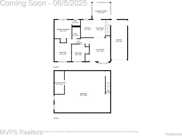 33316 Fraser Ave, Fraser, MI 48026 - property floor plan
