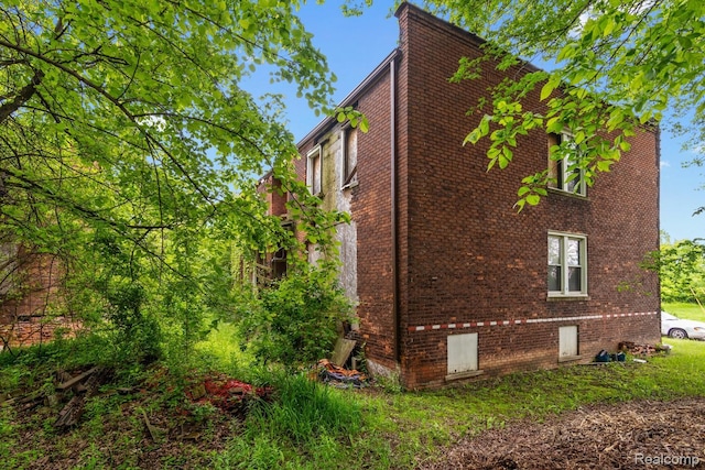 3804 Hudson St, Detroit, MI 48208 - view of property exterior with brick siding