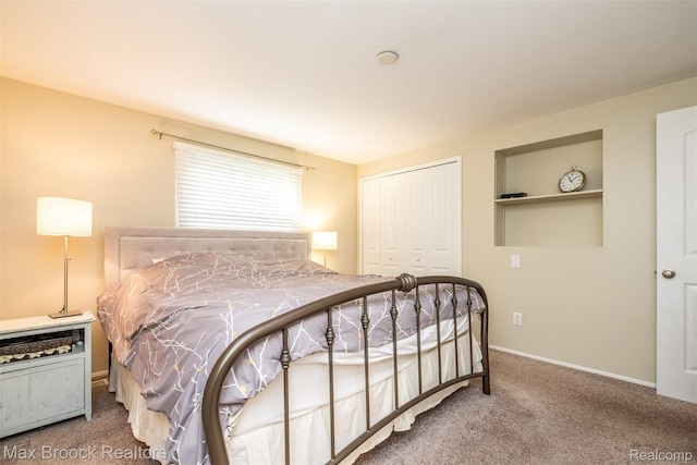 2655 Aspen Ln, Bloomfield Hills, MI 48302 - carpeted bedroom with a closet and baseboards
