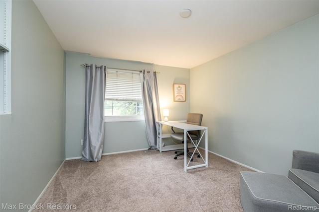 2655 Aspen Ln, Bloomfield Hills, MI 48302 - home office with carpet floors and baseboards
