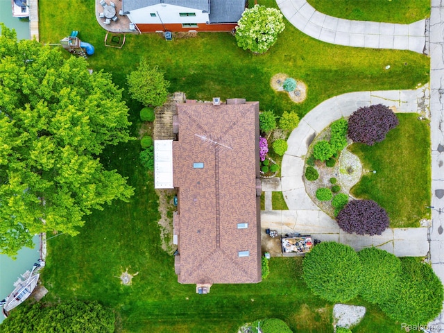 49748 Regatta St, Chesterfield, MI 48047 - bird's eye view