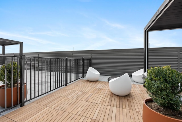 144 Oakes St SW Unit 2203, Grand Rapids, MI 49503 - view of wooden deck