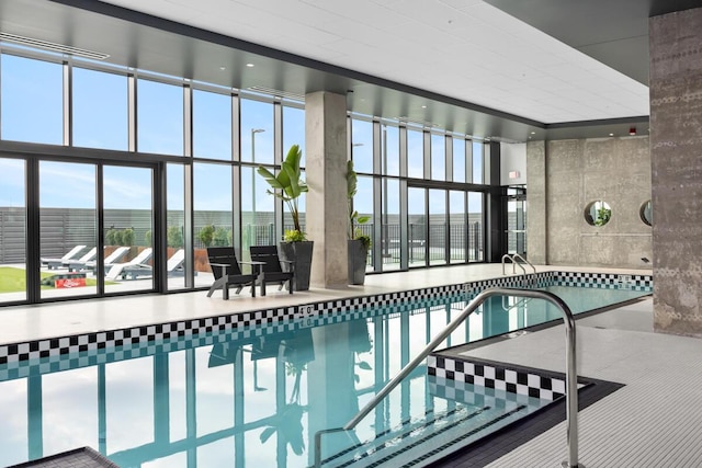 144 Oakes St SW Unit 2203, Grand Rapids, MI 49503 - view of indoor community pool