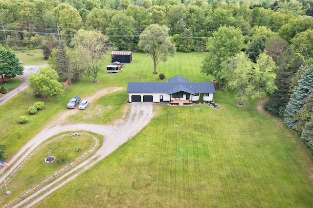 1655 E M 36, Pinckney, MI 48169 - view from above of property