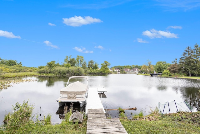 44 Bayshore Dr, Battle Creek, MI 49015 - dock with a water view