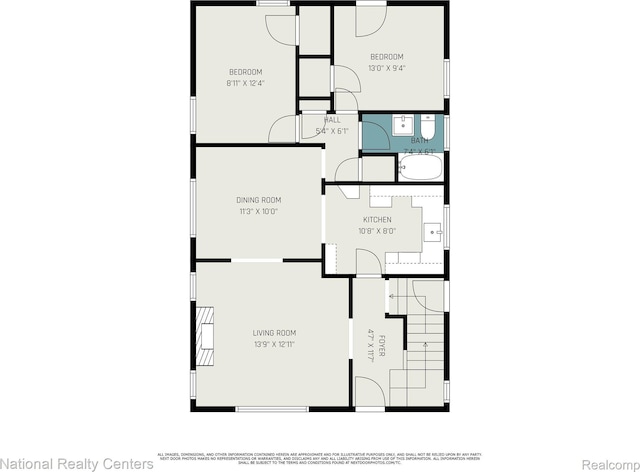 18691 Greenlawn St, Detroit, MI 48221 - room layout