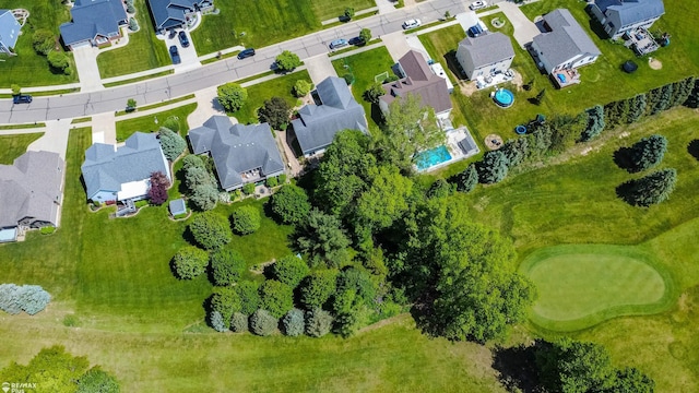 353 Golfside Dr, Lapeer, MI 48446 - aerial perspective of suburban area