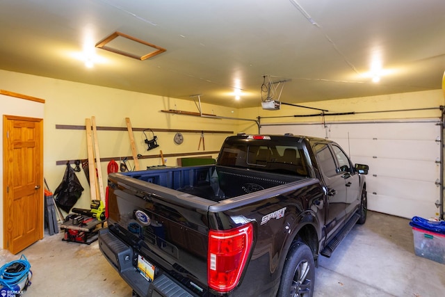 353 Golfside Dr, Lapeer, MI 48446 - garage with a garage door opener