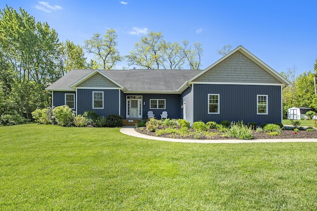 507 A Ave, South Haven, MI 49090 - ranch-style house featuring a front yard